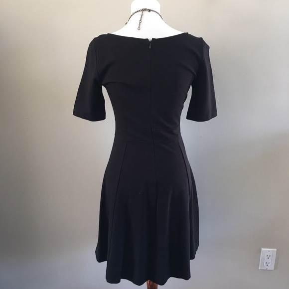 J. Crew Black Ponte Dress - Picture 6 of 8